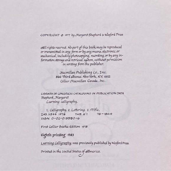 2 Learning Calligraphy Decorated Page Borders Margaret Shepherd Printmaking - Picture 14 of 16